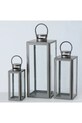 Boltze zestaw latarenek Arana 3-pack 2019289 szary AA00