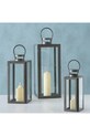 Boltze zestaw latarenek Arana 3-pack 2019289 szary