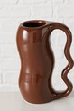 Boltze wazon dekoracyjny Caramela 18,7 cm 2055180 brązowy AA00