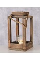 Salon i sypialnia Boltze latarenka Andra 14 x 14 cm 2069703 brązowy