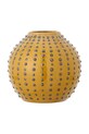 Bloomingville wazon dekoracyjny Toofan żółty 82057516