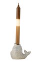 Декоративний свічник Bloomingville Hiro 82061981 бежевий AA00