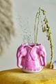 Salon i sypialnia Bloomingville wazon dekoracyjny Pontus 82062183 różowy