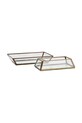 Madam Stoltz set de tavi 2-pack transparent PM1482.83