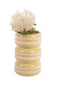 Present Time vază decorativă Macaron PT3978LY galben AA00