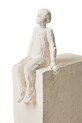 Salon i sypialnia Kähler figurka dekoracyjna Astro Virgo 21 cm 693505 biały