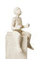 Salon i sypialnia Kähler figurka dekoracyjna Astro Gemini 24 cm 693502 biały