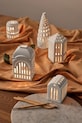 Obývacia izba a spálňa Lucerna Kähler Urbania Lighthouse 22,5 cm 693027 biela