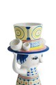 Всекидневна и спалня Декоративна ваза Bjørn Wiinblad Lady with hat 20,5 cm 54050 многоцветен