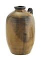 Madam Stoltz wazon dekoracyjny 10 x 15,5 cm brązowy HY22404.16