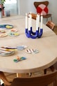 Декоративен свещник &k amsterdam churros blue 11 cm син 1476.01