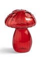 &k amsterdam wazon dekoracyjny mushroom red 12,5 cm bordowy 3233.13