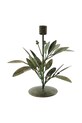 House Doctor dekoratív gyertyatartó HDLeaves 20 cm zöld 205340405