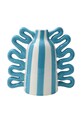 Qué Rico wazon dekoracyjny Patricia 18 x 9,5 x 16,5 cm niebieski 148.01403
