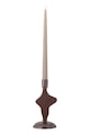 Декоративен свещник Bloomingville Cidra 20 x 10 cm 82068613 кафяв AA00