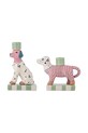 Ukrasni svijećnjak Bloomingville 2-pack 82063005 roza AA00