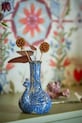 Декоративная ваза Bloomingville Kali 11 x 16 x 10,5 cm голубой 82072430