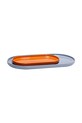 Hübsch zestaw tac Amare 29 x 15 / 43 x 22 cm 2-pack niebieski 211913