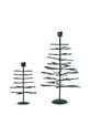 House Doctor świecznik dekoracyjny HDTree 16 cm 2-pack czarny 206971034