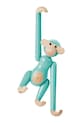 Salon i sypialnia Kay Bojesen figurka dekoracyjna Monkey Mini 9,5 cm 39801 turkusowy