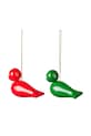 Kay Bojesen zawieszka dekoracyjna Christmas Birds 5 cm 2-pack 39805 multicolor AA00