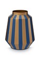 Pip Studio wazon dekoracyjny Stripes Navy-Gold 24 x 29 cm multicolor 51102107