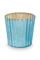 Pip Studio świecznik dekoracyjny Glass Blue 7 x 7 cm 4-pack multicolor 51114001