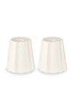 vtwonen świecznik dekoracyjny 5,6 x 6 cm 2-pack biały 52092320