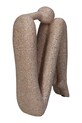 home & lifestyle figurka dekoracyjna 20 x 5,5 x 14 cm KAL.2089 beżowy AA00