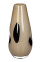 home & lifestyle wazon dekoracyjny 25 x 12 x 12 cm beżowy KAL.3044