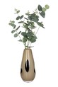 home & lifestyle wazon dekoracyjny 25 x 12 x 12 cm KAL.3044 beżowy AA00