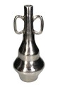 home & lifestyle wazon dekoracyjny 33 x 14 x 14 cm KAL.3784 szary AA00