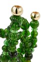 Pols Potten świecznik dekoracyjny Beads 33 x 38 x 12 cm zielony 390.225.203