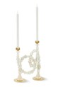 Pols Potten świecznik dekoracyjny Beads 33 x 38 x 12 cm 390.225.202 beżowy AA00