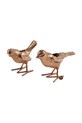 Pols Potten zestaw świeczników flock of birds 12,5 x 5 x 7 cm 2-pack pomarańczowy 390.225.209