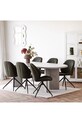 Salon i sypialnia House Nordic wazon dekoracyjny 27 x 27 cm 4441792 brązowy