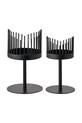 House Nordic zestaw świeczników 9 x16 / 11 x 18 cm 2-pack 4561300 czarny AA00