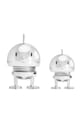 Hoptimist figurka dekoracyjna Bumble Set XS 5,8 / S 7,6 cm 2-pack szary 35633