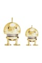 Hoptimist figurka dekoracyjna Bumble Set XS 5,8/S 7,6 cm żółty 36532