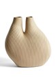Dekorativní váza HAY Chamber 22 x 14 x 20 cm béžová AB553.A903