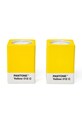 Pantone świecznik dekoracyjny 7,8 x 5,5 cm 2-pack żółty 101720012