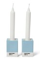 Pantone świecznik dekoracyjny 7,8 x 5,5 cm 2-pack niebieski 101720550