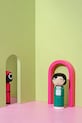Lucie Kaas figurka dekoracyjna Kokeshi x Squid Game 14,5 cm multicolor SI02SG456