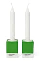 Pantone zestaw świeczników dekoracyjny z porcelany 101723539 zielony AA00
