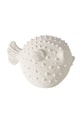 Boltze figurka dekoracyjna Puffy 14 x 11 x 11 cm biały 2081342