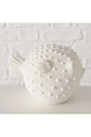Boltze figurka dekoracyjna Puffy 14 x 11 x 11 cm 2081342 biały AA00