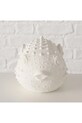 Salon i sypialnia Boltze figurka dekoracyjna Puffy 14 x 11 x 11 cm 2081342 biały