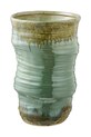 House Nordic wazon dekoracyjny z ceramiki szkliwionej 22 x 22 x 34,5 cm turkusowy 4441008