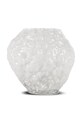 Byon wazon dekoracyjny ze szkła barwionego 19 x 17 x 17,5 cm biały 5280608202