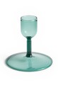 HAY świecznik dekoracyjny ze szkła barwionego 7,7 x 7 x 7 cm turkusowy AE357.D438.AF97